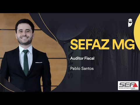 Pablo Santos, approved by SEFAZ MG for Tax Auditor