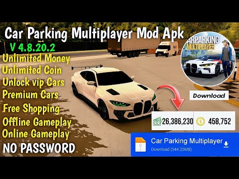 Car Parking Multiplayer Mod Apk V 4.8.20.2 ( Unlock Vip / Gold / Money )