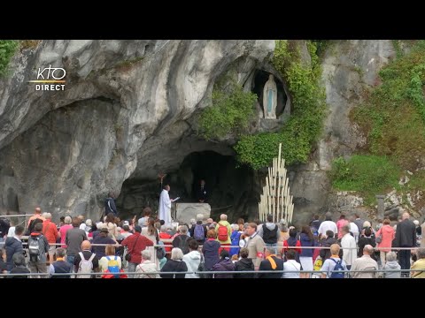 Chapelet du 8 juin 2022 à Lourdes