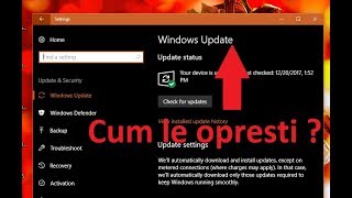 Dezactivare update-uri Windows 10, simplus si rapid!