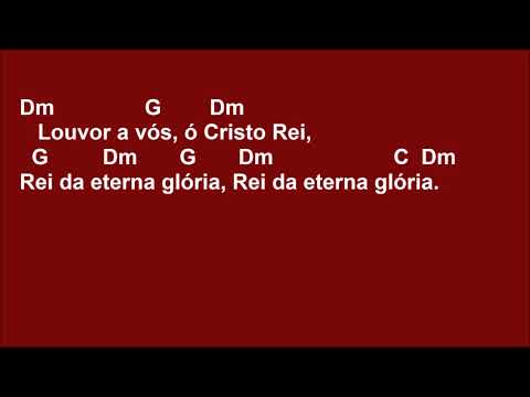 [ACLAMAÇÃO] LOUVOR A VÓS Ó CRISTO REI