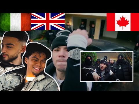 CANADIANS REACT TO ITALIAN/UK TRAP - Shiva - Aston Martin feat Headie One (Official Video)