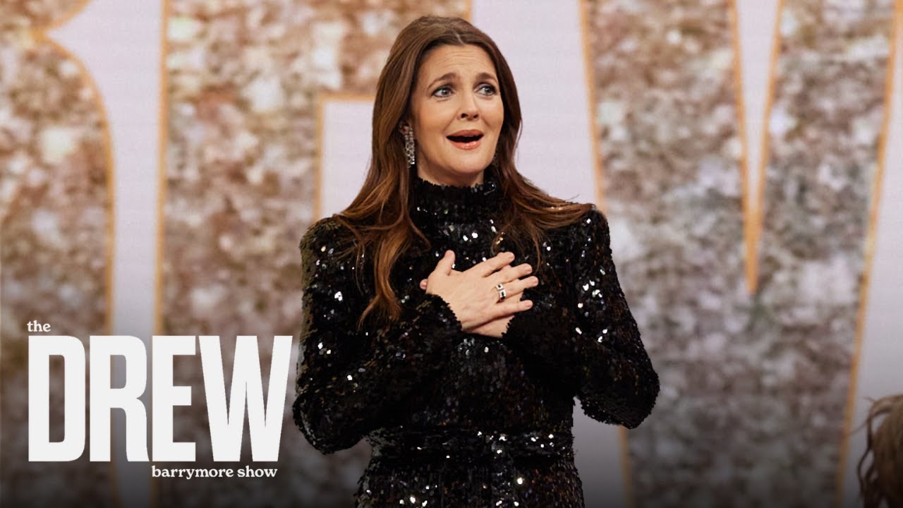 Drew Barrymore Has Emotional Reaction to Heartwarming 50th Birthday Surprise from Her Daughters