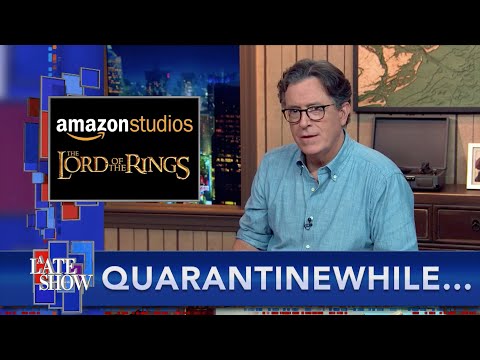 Quarantinewhile... Stephen Has The Scoop On Nude Scenes In Amazon's "LOTR" Series