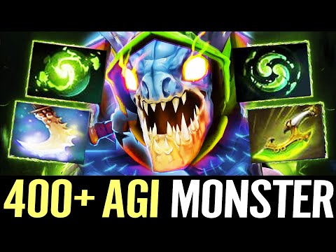 🔥 400+ AGI Slark Fountain Solo — 2x Refesher Swift Blink 100% MOST Powerful Carry ever Dota 2 Pro