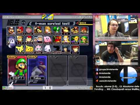 SW55 Losers' R4 - D'embeaux (Ice Climbers) vs Cold (Luigi)