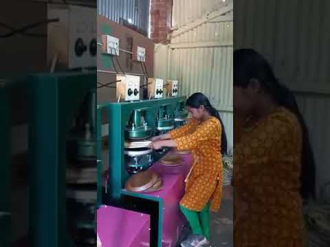 Three Die Areca Plate Machine