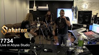 Sabaton - 7734 Studio Recording Live 2015