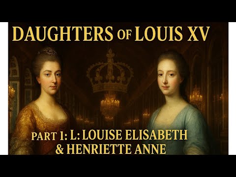 “The Daughters of Louis XV Part 1 | Louise Élisabeth & Henriette Anne of France”#history #trending 