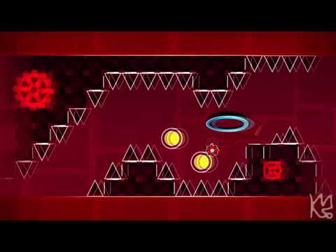 Geometry Dash - Beautiful Chaos by darnoc2 (Medium Demon) Complete (Live)
