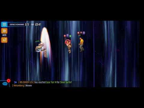 X-Factor + Silver Surfer Punch Up