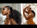 LOW & SLEEK CURLY EXTENDED PONYTAIL | BEAUTYANDMARIE