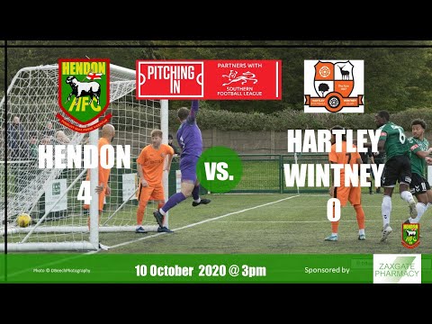 Hendon 4-0 Hartley Wintney - Highlights 10 October 2020