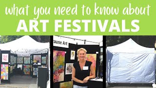 Art Festivals: Finding, applying, setting up, and so much more | Betty Franks Art