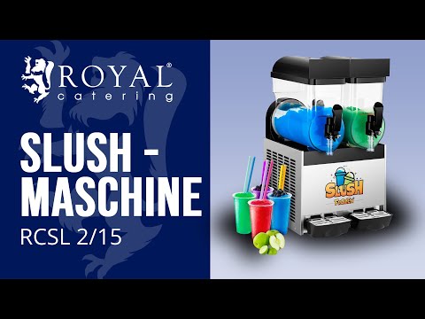 Video - Slush-Maschine - 2 x 15 Liter