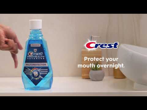 Kill Bad Breath Bacteria with Crest Pro-Health Mouthwash​