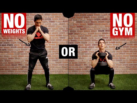 Killer Home Leg Workout (BODYWEIGHT or DB!)
