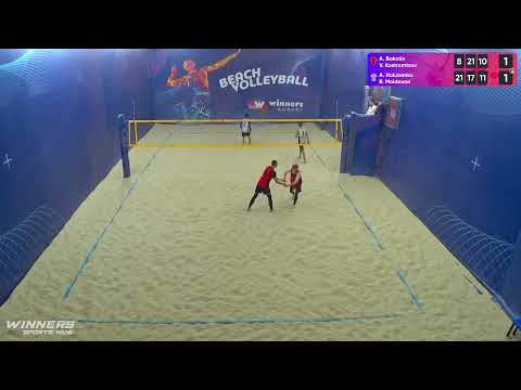 23:55 A. Bakotin / V. Kostromtsov - A. Holubenko / B. Moldovan 14.08.2022 | Winners Beach Volleyball