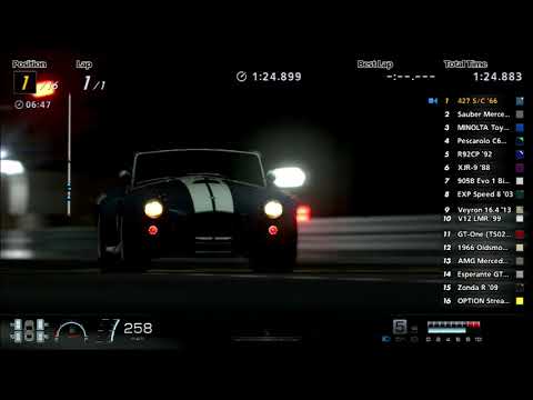 Thumbnail for Gran Turismo 6 Like the Wind! Max Speed Test in the AC Cars 427 S/C '67! Episode 94! by AC Cars