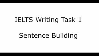 IELTS Writing Task 1 Academic