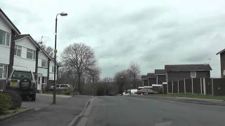 preview picture of video 'Driving Along Celvestune Way, Severndale & Wensleydale, Droitwich Spa, England 13th April 2013'