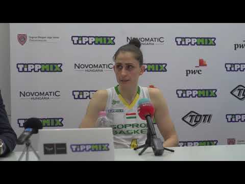 2021.05.01. Sopron Basket - Atomerőmű-KSC Szekszárd, Zsófi értékel