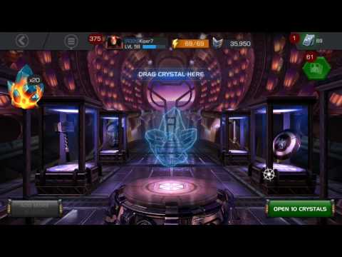 Mcoc opening 100 premium hero crystals