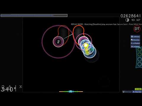 [318 BPM] ave;new feat. Sakura Saori - Piste SMILE Non-stop!! [Insane]  +DT 0x miss clear