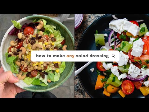 I haven't bought salad dressing in 10 years! 🥗 (Homemade salad dressing guide)