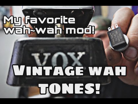 CHASE TONE Tru Talk WAH~WAH POT : WAKING UP THIS OLD 70's VOX V846