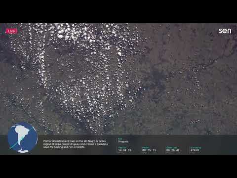 Argentina, Uruguai e Rio Grande do Sul vistos pela Estação Espacial Internacional (21/01/2026)