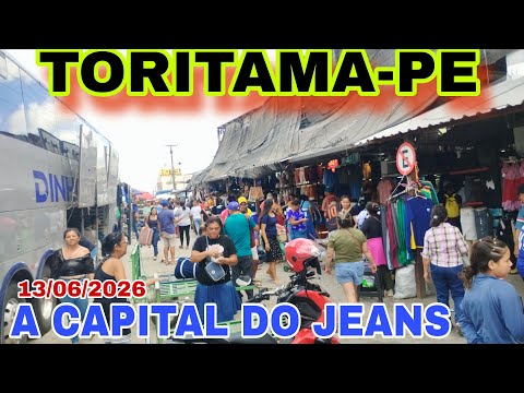 FEIRA DE ROUPA NAS RUAS DE TORITAMA -PE ROUPA A PREÇO DE FÁBRICA VEM CONFERIR ?