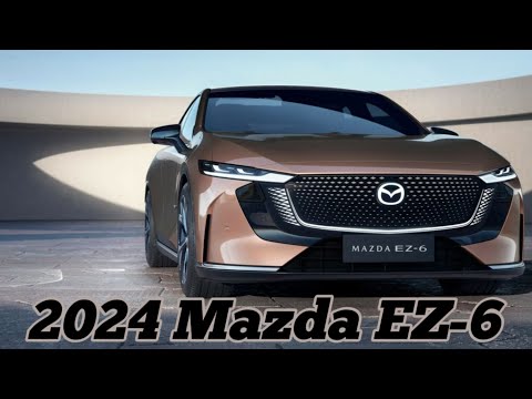 2024 Mazda EZ-6 EV - Officially premiered as China’s all-electric replacement to the Mazda6