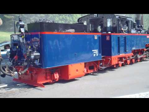 Lok Aquarius C hat Ausfahrt aus Schlössel