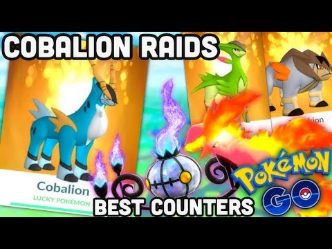 NEW LEGENDARY RAIDS COBALION COUNTERS IN POKEMON GO | SWORDS OF JUSTICE GUIDE