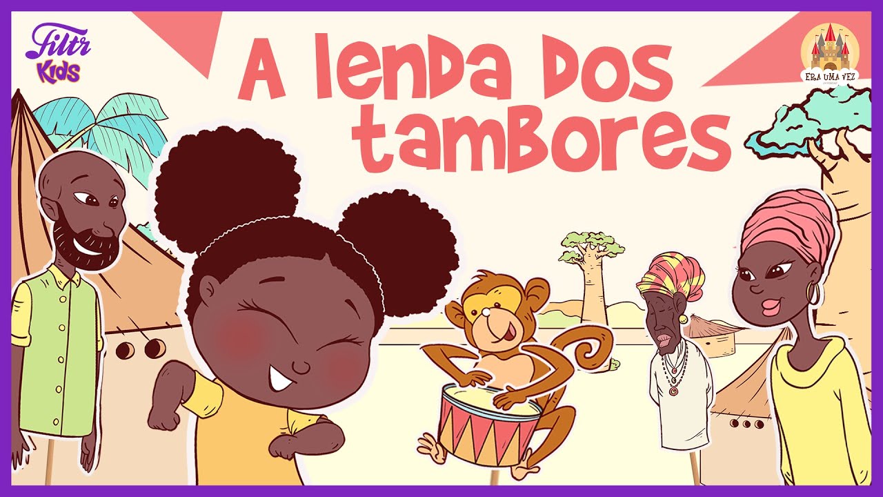 A Lenda dos Tambores Africanos - Era Uma Vez Um Podcast no Filtr Kids