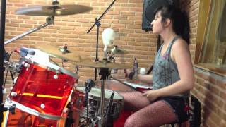 Rebel Yell by Billy Idol (drum cover by Lucy Campos)
