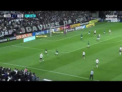 Gol Roger Guedes Hoje | Corinthians 3x1 Cuiabá