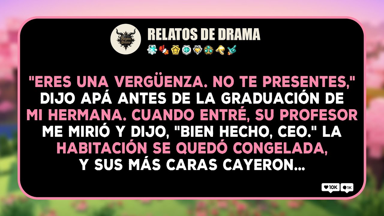 Papá Me Prohibió Ir A La Graduación De Mi Hermana — Pero Su Profesor Me Llamó ‘El Verdadero Éxito’