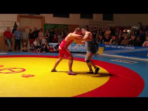 02.11.2019 RWG vs. SC Großostheim - 98kg Gr-Röm: Johann Gustafsson vs Bachuki Gavashelishvili