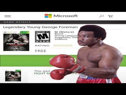YOUNG GEORGE FOREMAN NOW AVAILABLE (DLC XBOX Fight Night Champion)
