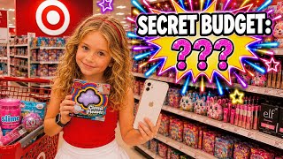I got a SECRET BUDGET @target ! 💰🎯 FUN SHOPPING CHALLENGE! 🛒 #funny #t