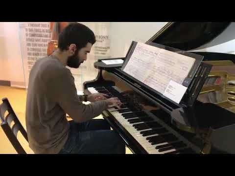 Vurghun Vakilov - Prokofiev Piano Sonata No. 4 Op. 29  ( Allegro molto sostenuto)