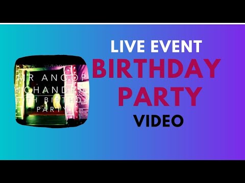 Mr Anoop Ramachandran's Birthday party Shoot | BOLLYWOOD THEME Balmoral Estate Baner @AtulChaudhariFilms