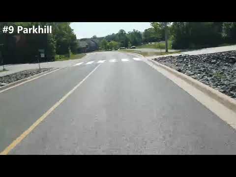 Transit route preview: 9 Parkhill