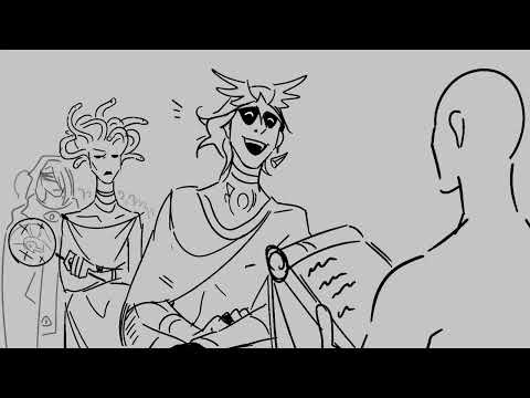 Hermes in Götterspielen