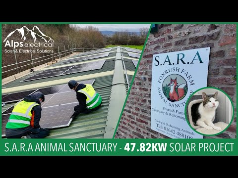 47.82kW Solar at SARA Animal Sanctuary