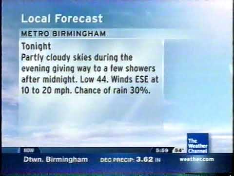 Weather Channel Local Forecast Christmas 2009