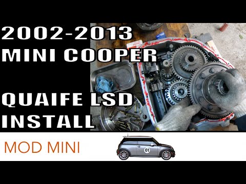 How to install LSD Limited Slip Diff in a FWD MINI Cooper R53 2002-2006