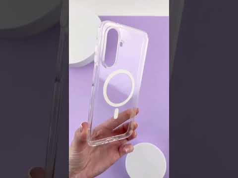 Чехол для iPhone 14 Plus - ROCK Pure Series Magnet Protection Case, прозрачный с магнитным кольцом MagSafe - фото 1 - id-p2799772017